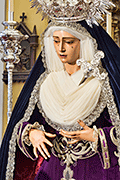 Besamanos de María Santísima de la Trinidad (Iglesia Mayor de San Pedro y San Pablo) (San Fernando (Cádiz). 6 de abril de 2014
