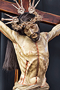 Besapiés del Santísimo Cristo de la Vera-Cruz (Iglesia del Santo Cristo) (San Fernando - Cádiz). 6 de abril de 2014