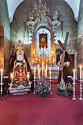 BESAMANOS Y BESAPIÉS DE TODAS LAS SAGRADAS IMÁGENES DE LAS HERMANDADES Y ASOCIACIONES PARROQUIALES DE PUERTO REAL. 30 de marzo de 2014