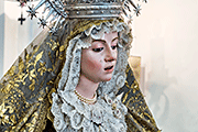 Besamanos de Nuestra Señora de la Soledad (Iglesia Conventual de la Victoria) (Puerto Real - Cádiz). 30 de marzo de 2014