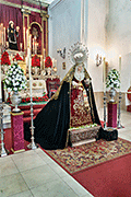 Besamanos de Nuestra Señora de la Soledad (Iglesia Conventual de la Victoria) (Puerto Real - Cádiz). 30 de marzo de 2014