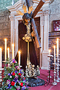 Besamanos de Nuestro Padre Jesús Nazareno (Iglesia Prioral de San Sebastián) (Puerto Real - Cádiz). 30 de marzo de 2014
