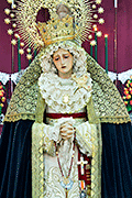 Besamanos de Nuestra Señora de la Amargura (Iglesia de San Benito Abad) (Puerto Real - Cádiz). 30 de marzo de 2014