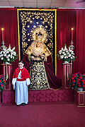 Besamanos de Nuestra Señora de la Estrella (Capilla del Colegio La Salle) (Puerto Real - Cádiz). 30 de marzo de 2014