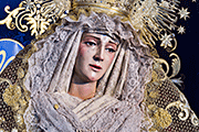 Besamanos de Nuestra Señora de la Estrella (Capilla del Colegio La Salle) (Puerto Real - Cádiz). 30 de marzo de 2014