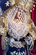 Besamanos de Nuestra Señora de la Estrella (Capilla del Colegio La Salle) (Puerto Real - Cádiz). 30 de marzo de 2014