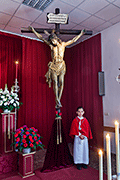 Besapiés de Santísimo Cristo del Perdón y Misericordia (Capilla del Colegio La Salle) (Puerto Real - Cádiz). 30 de marzo de 2014