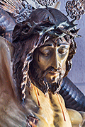 Besapiés de Santísimo Cristo del Perdón y Misericordia (Capilla del Colegio La Salle) (Puerto Real - Cádiz). 30 de marzo de 2014