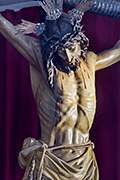 Besapiés de Santísimo Cristo del Perdón y Misericordia (Capilla del Colegio La Salle) (Puerto Real - Cádiz). 30 de marzo de 2014