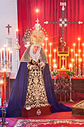 Besamanos de María Santísima de la Trinidad (Iglesia de María Auxiliadora) (Puerto Real (Cádiz). 30 de marzo de 2014