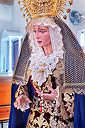Besamanos de María Santísima de la Trinidad (Iglesia de María Auxiliadora) (Puerto Real (Cádiz). 30 de marzo de 2014