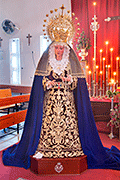 Besamanos de María Santísima de la Trinidad (Iglesia de María Auxiliadora) (Puerto Real (Cádiz). 30 de marzo de 2014