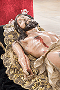 Besapiés del Santísimo Cristo Yacente (Iglesia Conventual de la Victoria) (Puerto Real - Cádiz). 30 de marzo de 2014