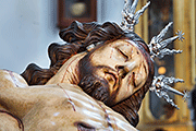 Besapiés del Santísimo Cristo de la Salud (Iglesia Conventual de Nuestra Señora del Carmen) (San Fernando - Cádiz). Viernes de Dolores, 11 de abril de 2014