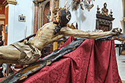 Besapiés del Santísimo Cristo de la Salud (Iglesia Conventual de Nuestra Señora del Carmen) (San Fernando - Cádiz). Viernes de Dolores, 11 de abril de 2014