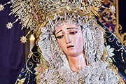 Besamanos de María Santísima de los Dolores (Iglesia Mayor de San Pedro y San Pablo) (San Fernando - Cádiz). Viernes de Dolores, 11 de abril de 2014