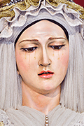 Besamanos de Nuestra Señora María Santísima de las Lágrimas (Iglesia Mayor de San Pedro y San Pablo y los Desagravios - San Fernando (Cádiz). 12 de septiembre de 2014