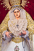 Besamanos de Nuestra Señora María Santísima de las Lágrimas (Iglesia Mayor de San Pedro y San Pablo y los Desagravios - San Fernando (Cádiz). 12 de septiembre de 2014