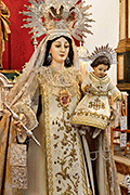Besamanos de Nuestra Señora de la Merced (Iglesia de Nuestra Señora de la Merced - Cádiz) - 19 de septiembre de 2014