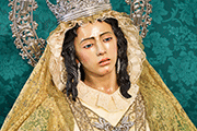 Besamanos de Santa Elena, con motivo del VIII aniversario de su Bendición (Iglesia Castrense de San Francisco - San Fernando (Cádiz) - 15 de octubre de 2014