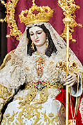 Besamanos de la Divina Pastora de las Almas (Iglesia de Divina Pastora de las Almas - San Fernando (Cádiz) - 1 de noviembre de 2014