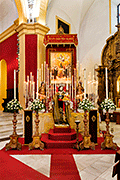 Besamanos del Bendito Patriarca Señor San José (Iglesia Mayor de San Pedro y San Pablo y de los desagravios - San Fernando (Cádiz) - 29 de noviembre de 2014