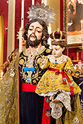 Besamanos del Bendito Patriarca Señor San José (Iglesia Mayor de San Pedro y San Pablo y de los desagravios - San Fernando (Cádiz) - 29 de noviembre de 2014