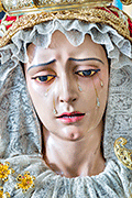 Besamanos de María Santísima de la Piedad (Iglesia de Divina Pastora de las Almas - San Fernando (Cádiz) - 8 de diciembre de 2014