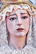 Besamanos de María Santísima de la Amargura (Iglesia del Santo Cristo de la Vera-Cruz - San Fernando (Cádiz) - 8 de diciembre de 2014