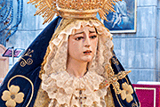 Besamanos de María Santísima de la Amargura (Iglesia del Santo Cristo de la Vera-Cruz - San Fernando (Cádiz) - 8 de diciembre de 2014