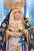 Besamanos de María Santísima de la Amargura (Iglesia del Santo Cristo de la Vera-Cruz - San Fernando (Cádiz) - 8 de diciembre de 2014