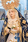 Besamanos de María Santísima de la Amargura (Iglesia del Santo Cristo de la Vera-Cruz - San Fernando (Cádiz) - 8 de diciembre de 2014