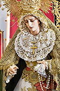 Besamanos de María Santísima de Gracia y Esperanza (Iglesia de la Divina Pastora de las Almas - San Fernando (Cádiz) - 18 de diciembre de 2014