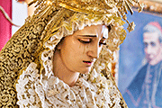 Besamanos de María Santísima de Gracia y Esperanza (Iglesia de la Divina Pastora de las Almas - San Fernando (Cádiz) - 18 de diciembre de 2014