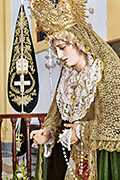 Besamanos de María Santísima de Gracia y Esperanza (Iglesia de la Divina Pastora de las Almas - San Fernando (Cádiz) - 18 de diciembre de 2014