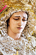 Besamanos de María Santísima de Gracia y Esperanza (Iglesia de la Divina Pastora de las Almas - San Fernando (Cádiz) - 18 de diciembre de 2014