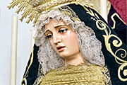 Besamanos de María Santísima de la Esperanza (Iglesia Castrense de San Francisco de Asís - San Fernando (Cádiz) - 18 de diciembre de 2014
