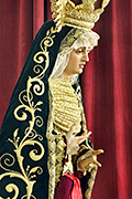 Besamanos de María Santísima de la Esperanza (Iglesia Castrense de San Francisco de Asís - San Fernando (Cádiz) - 18 de diciembre de 2014