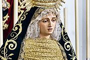 Besamanos de María Santísima de la Esperanza (Iglesia Castrense de San Francisco de Asís - San Fernando (Cádiz) - 18 de diciembre de 2014