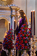 Besapiés de Nuestro Padre Jesús de Medinaceli (Iglesia Mayor de San Juan Bautista) (Chiclana de la Frontera (Cádiz). 7 de marzo de 2014. 7 de marzo de 2014.