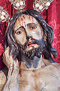 Besapiés del Señor de la Humildad y Paciencia (Iglesia de San Telmo) (Chiclana de la Frontera - Cádiz). Viernes de Dolores, 11 de abril de 2014
