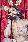 Besapiés del Señor de la Humildad y Paciencia (Iglesia de San Telmo) (Chiclana de la Frontera - Cádiz). Viernes de Dolores, 11 de abril de 2014