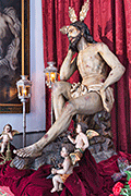 Besapiés del Señor de la Humildad y Paciencia (Iglesia de San Telmo) (Chiclana de la Frontera - Cádiz). Viernes de Dolores, 11 de abril de 2014