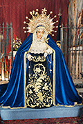 Besamanos de María Santísima de los Desconsuelos (Iglesia de San Telmo) (Chiclana de la Frontera - Cádiz). Viernes de Dolores, 11 de abril de 2014