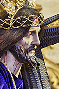Besapiés de Nuestro Padre Jesús Nazareno (Iglesia de Jesús Nazareno) (Chiclana de la Frontera - Cádiz). Viernes de Dolores, 11 de abril de 2014