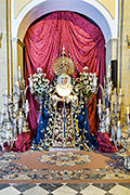 Besamanos de Nuestra Señora de los Dolores (Iglesia de Jesús Nazareno) (Chiclana de la Frontera - Cádiz). Viernes de Dolores, 11 de abril de 2014 