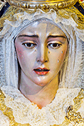 Besamanos de Nuestra Señora de los Dolores (Iglesia de Jesús Nazareno) (Chiclana de la Frontera - Cádiz). Viernes de Dolores, 11 de abril de 2014 