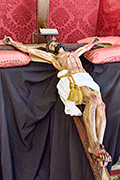 Besapiés del Santísimo Cristo del Perdón (Ermita de Santa Ana) (Chiclana de la Frontera - Cádiz). Viernes de Dolores, 11 de abril de 2014