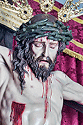 Besapiés del Santo Crucifijo de la Salud (Capilla de la Estrella) (Chiclana de la Frontera - Cádiz). Viernes de Dolores, 11 de abril de 2014