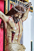 Besapiés del Santísimo Cristo de la Vera-Cruz (Capilla del Santo Cristo) (Chiclana de la Frontera - Cádiz). Viernes de Dolores, 11 de abril de 2014